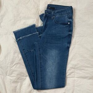 Joe's Jeans Kids Frayed Hem size 14, Blue Jeans